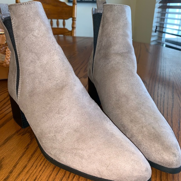 Grey/Brown Boots - Picture 4 of 4